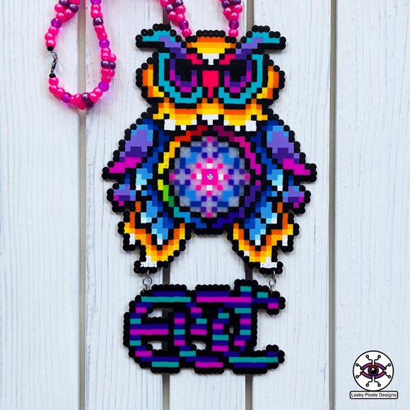 EDC Owl Perler - Picture 1 of 7